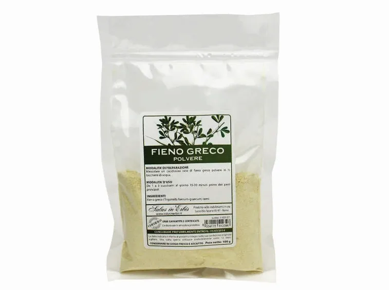 fieno greco in polvere