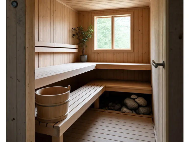 struttura della sauna