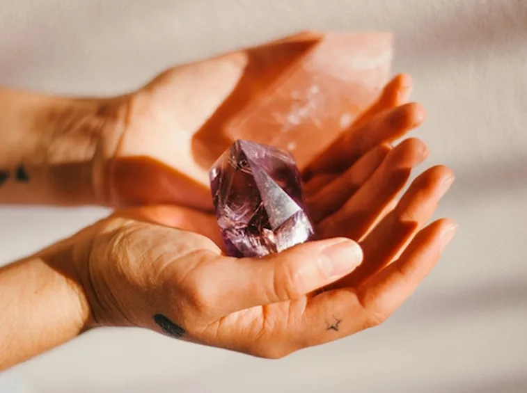 Pietra rose quartz