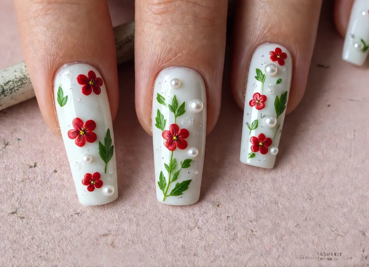 unghia finte decorate 