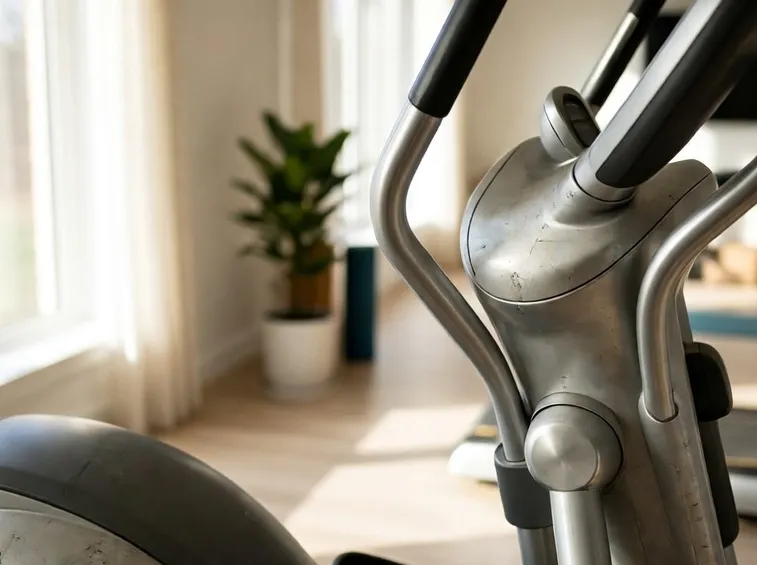 Allenamento con bicicletta ellittica