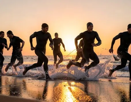 gara di triathlon