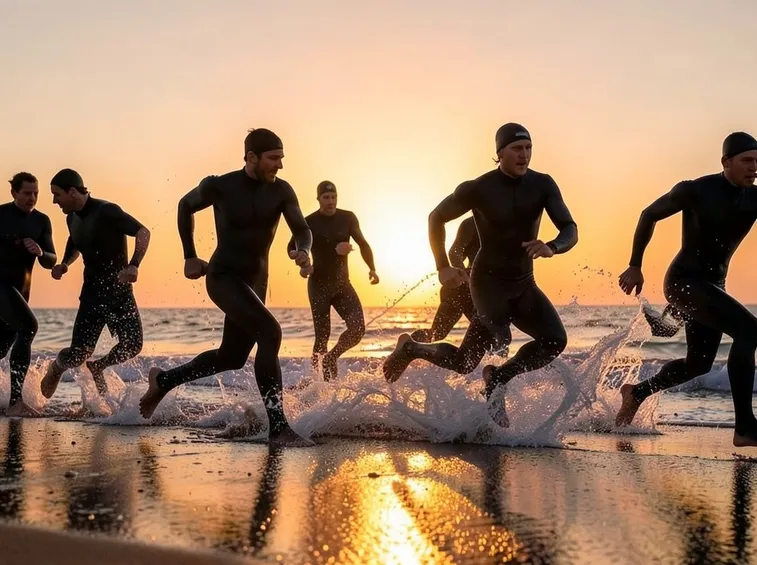 gara di triathlon