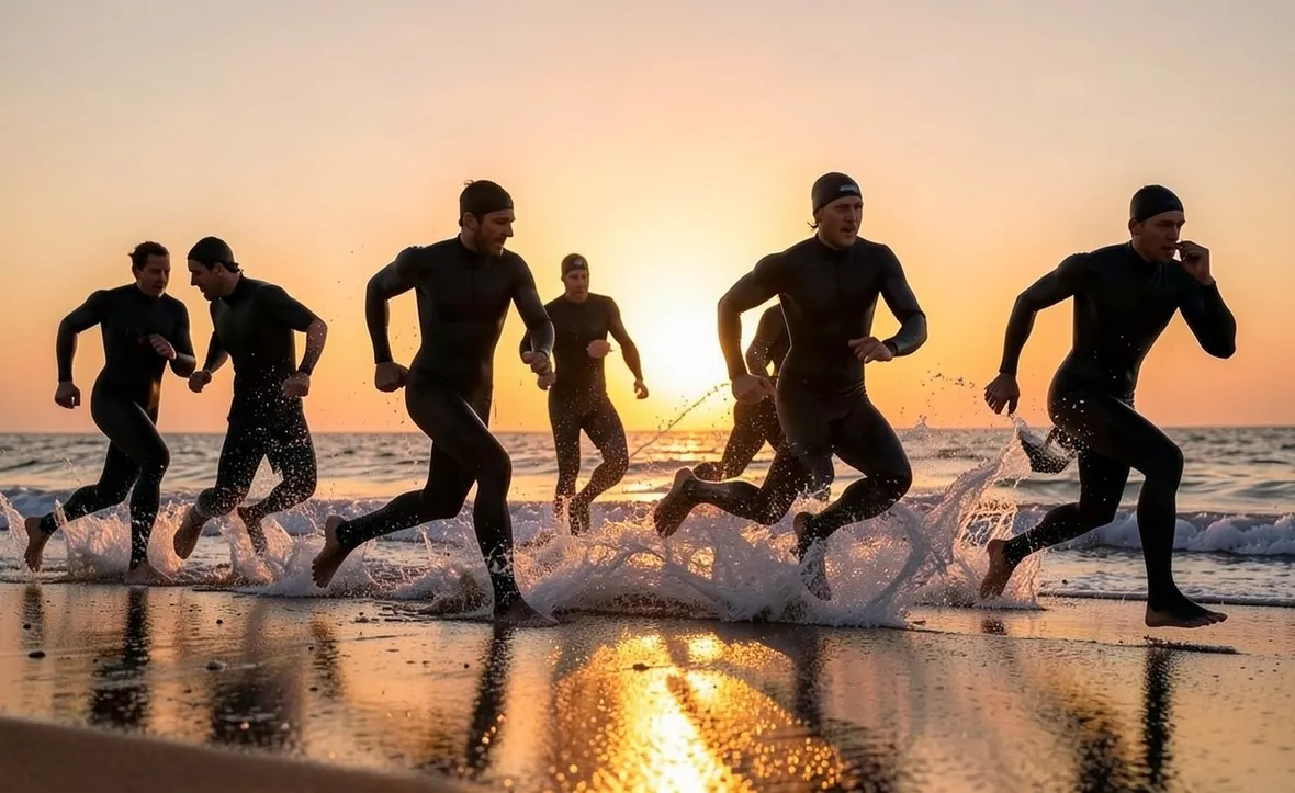 gara di triathlon