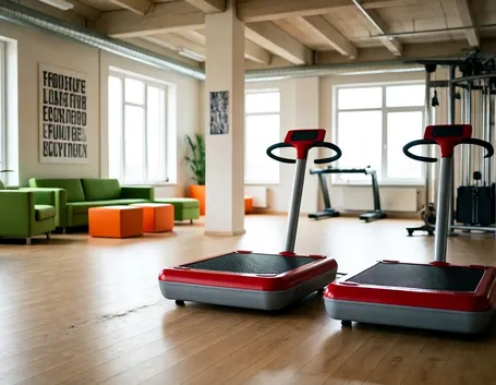 Palestra con pedane vibranti