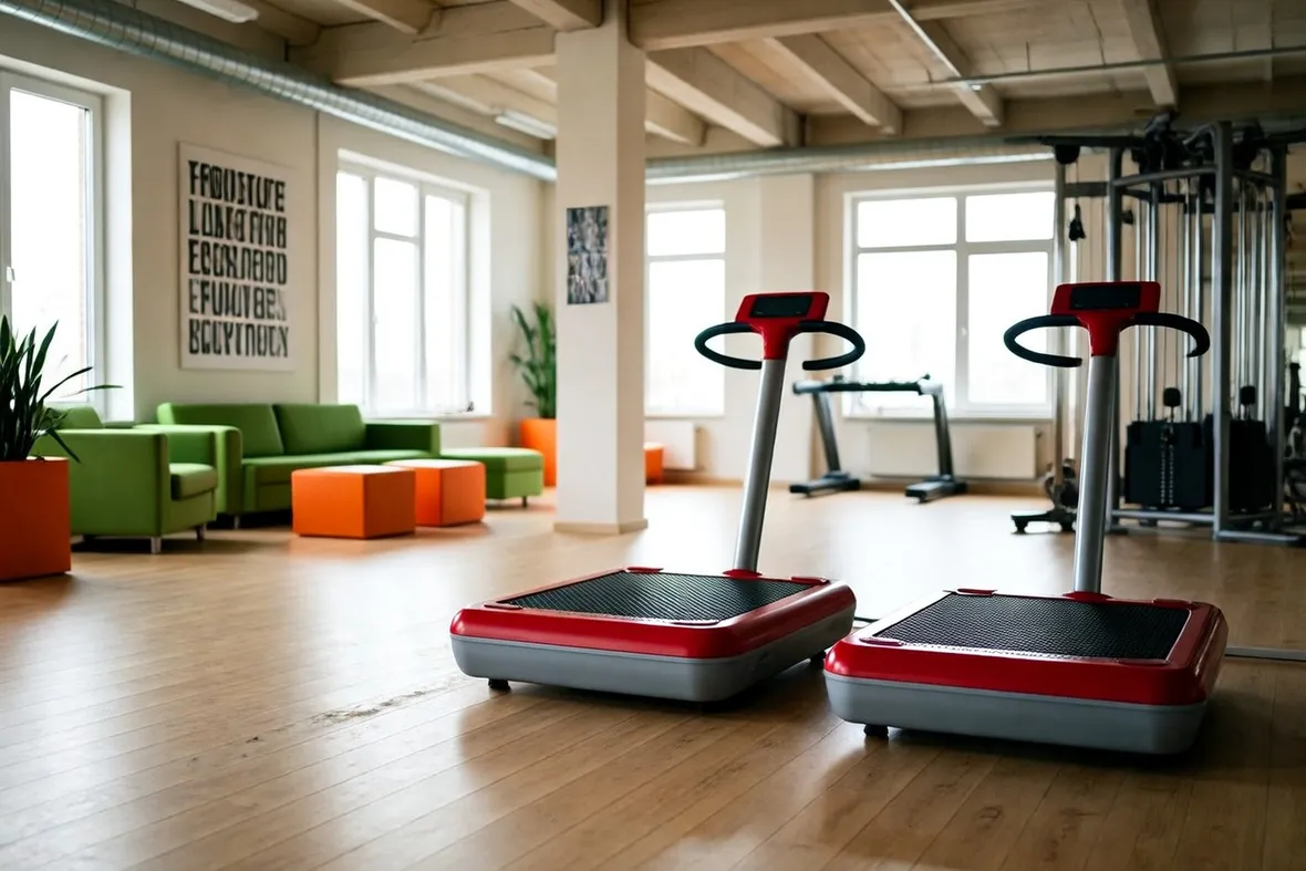Palestra con pedane vibranti