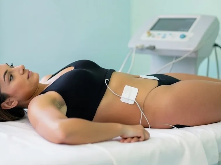 muscoli con elettrostimolazione muscolare