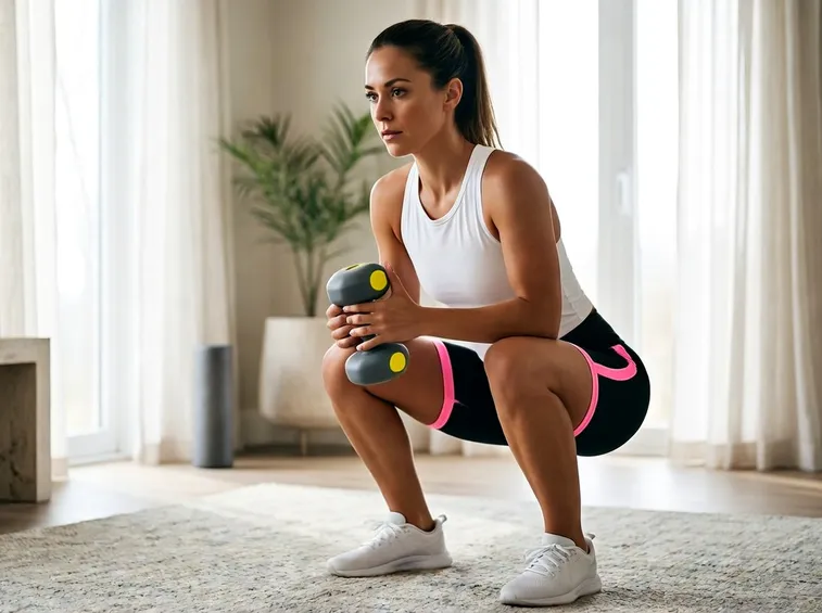 Squat per i muscoli delle ginocchia
