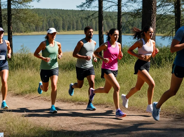 Trail running di gruppo