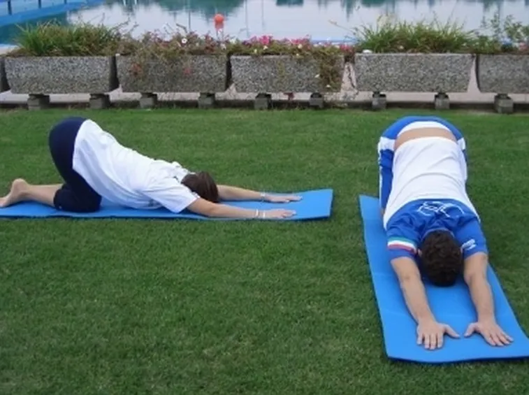stretching schiena