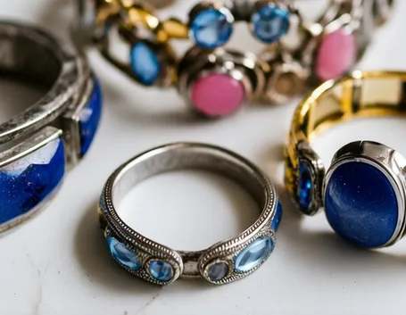 Gli accessori bijoux variopinti e decorativi