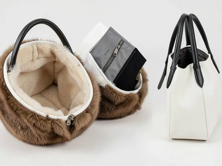Canvas interne e Trims su borse O Bag