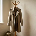 Perché il trench beige regge le mezze stagioni