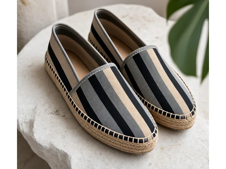 Un paio di espadrillas basse