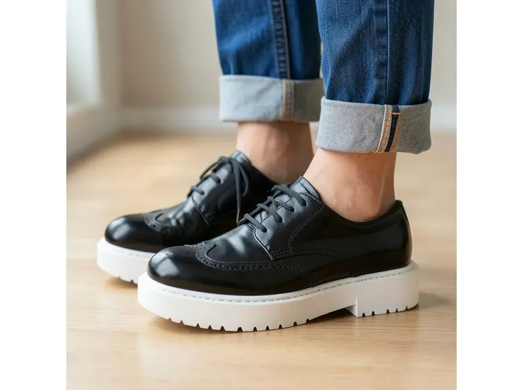 Scarpe con plateau