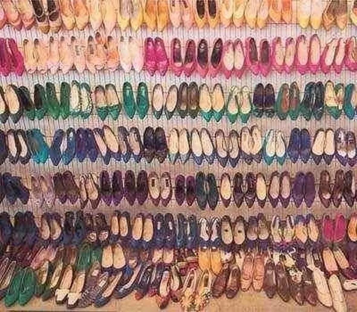 Diverse tipologie di scarpe
