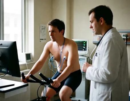 Paziente sottoposto a ECG