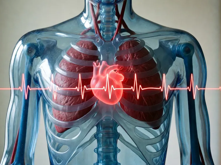 Immagine torace cuore