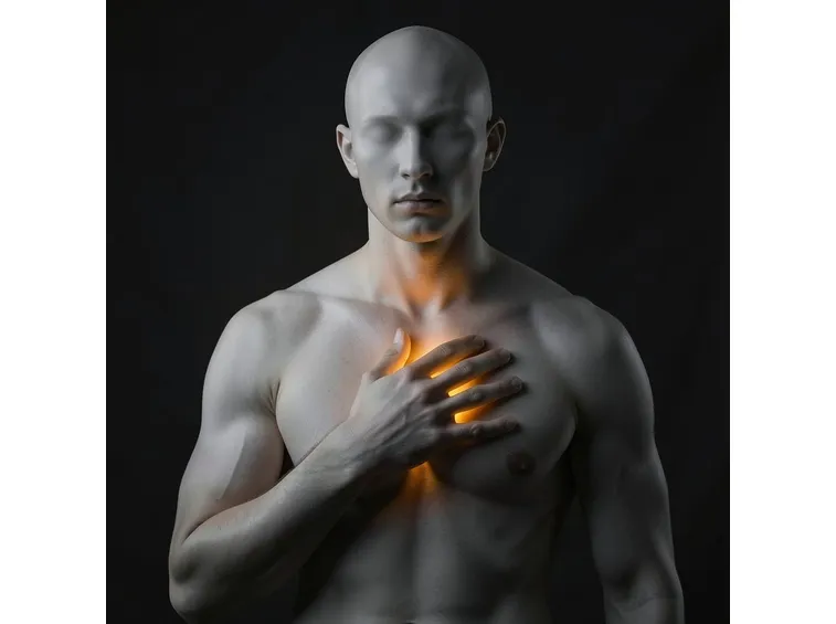 Dolore al petto causato da soffio al cuore