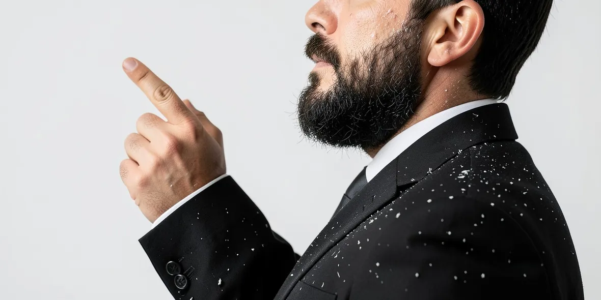 Forfora continuativa da dermatite seborroica
