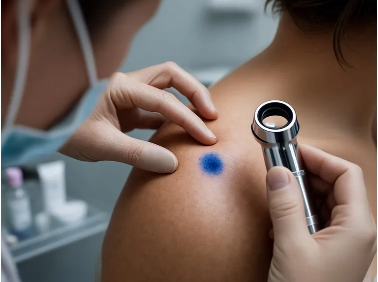 Controllo medico sui nei
