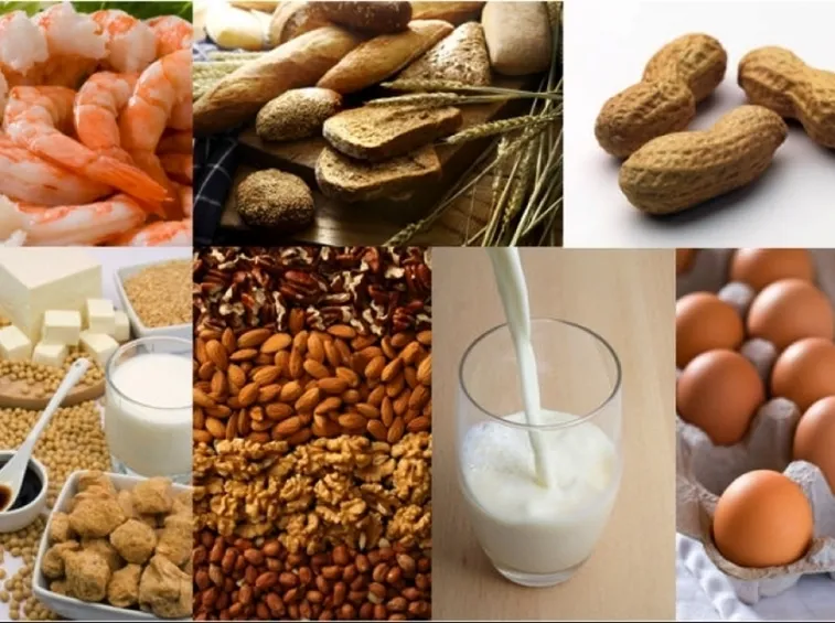 Cibi che causano allergie.