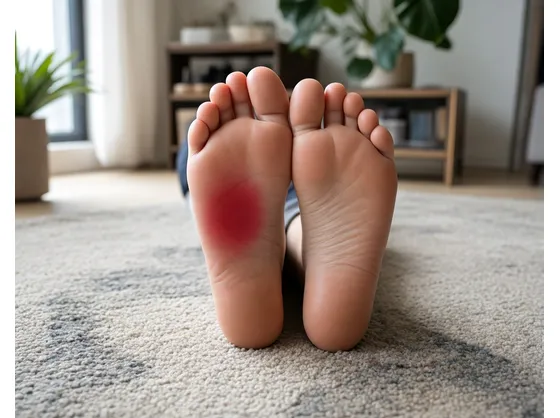 Piedi affetti da metatarsalgia