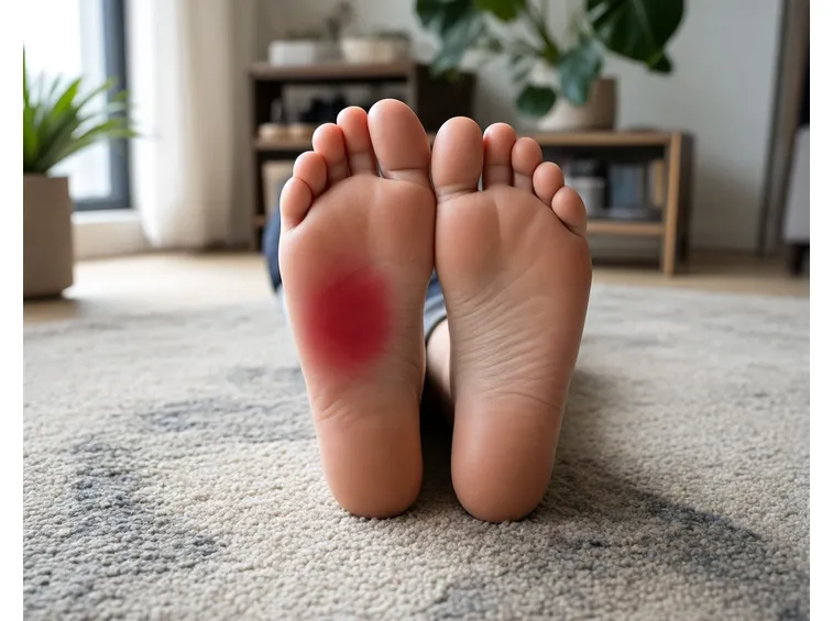 Piedi affetti da metatarsalgia