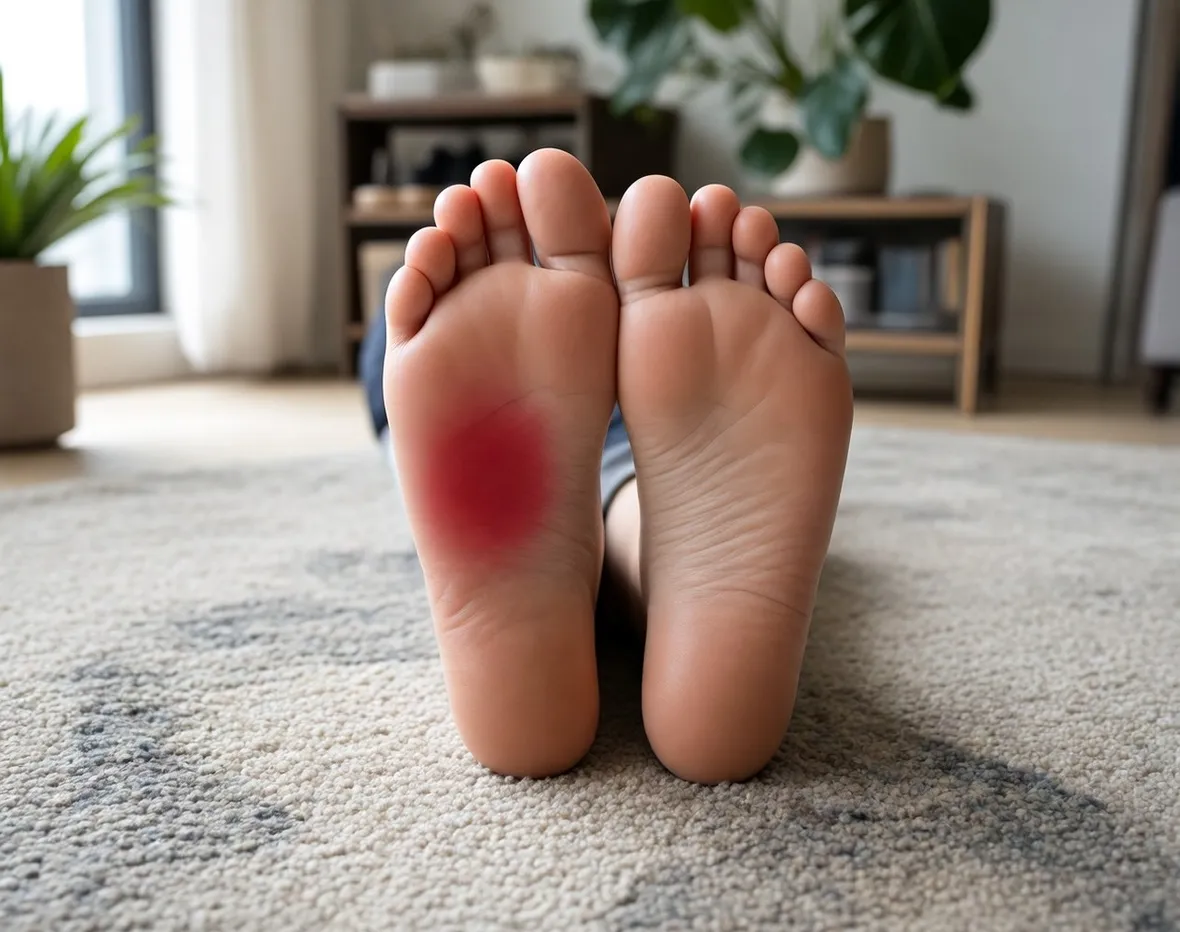 Piedi affetti da metatarsalgia