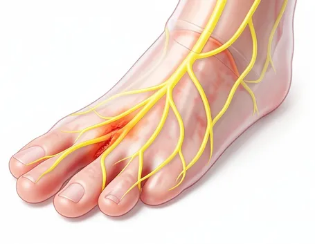Piede neuroma morton