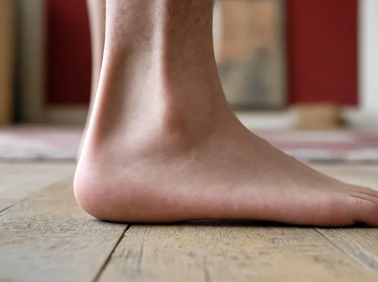 Il tipico piede piatto