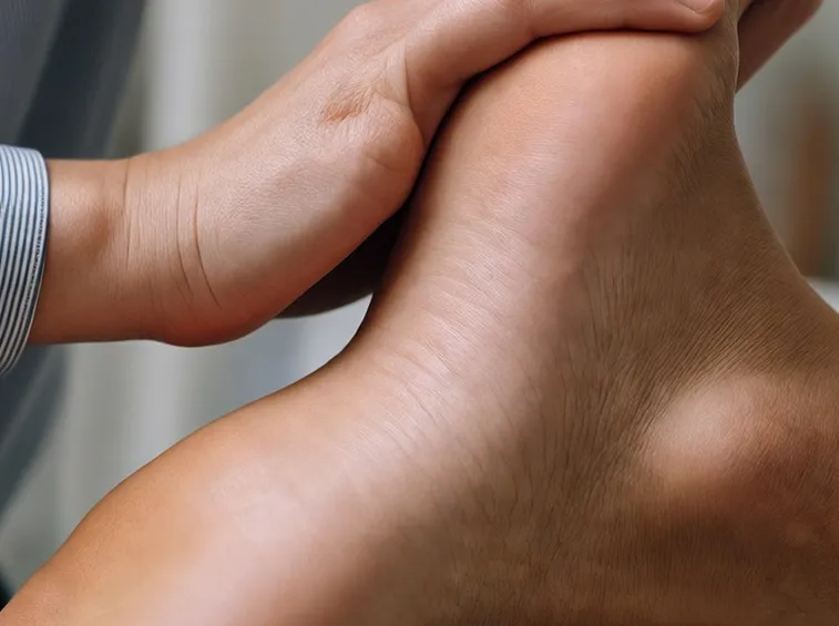 Trattamento fisioterapico con massaggi