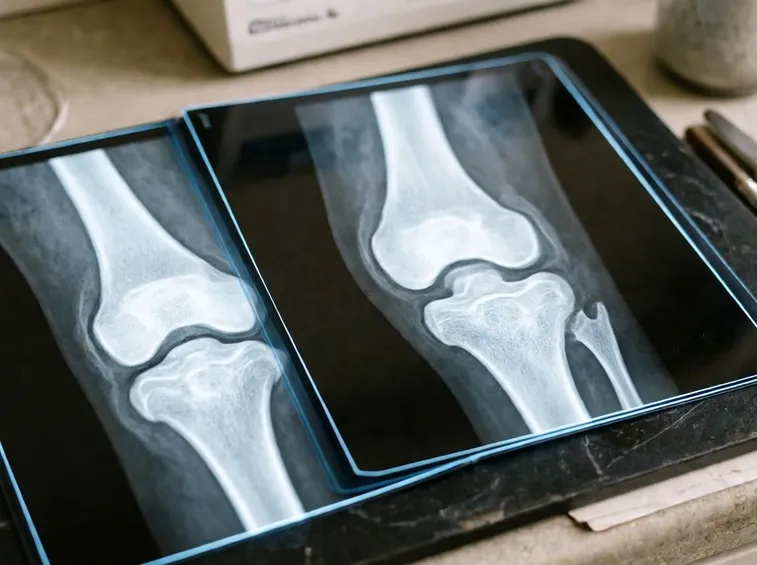 Radiografia ginocchio