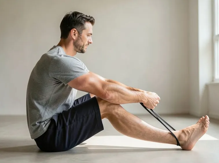 Ginnastica muscolo gamba