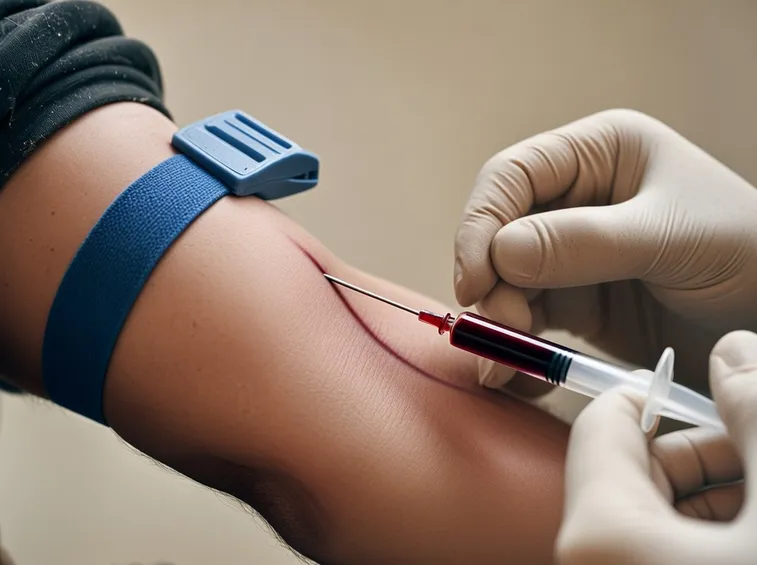 Prelievo di sangue tradizionale