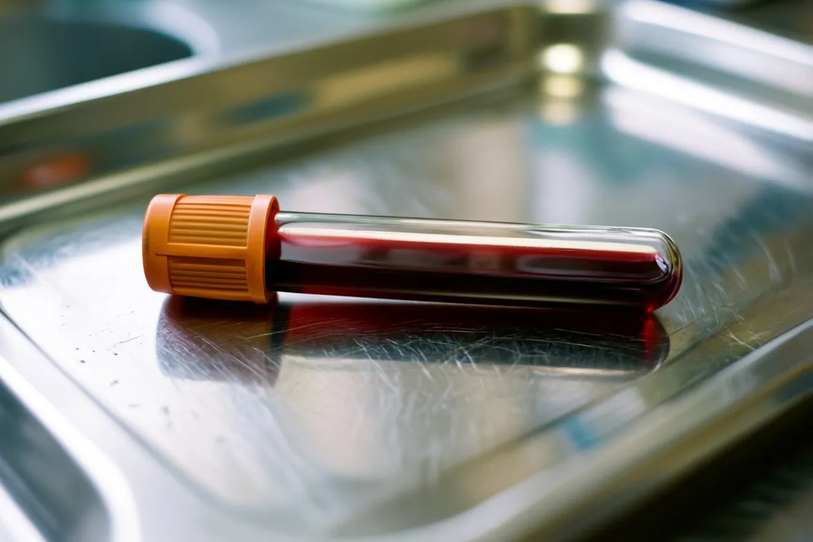 Provetta per esame del sangue