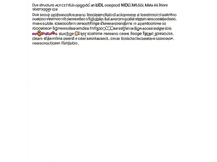 Strutture molecolari di HDL e LDL a confronto