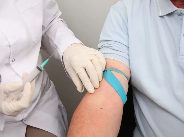 Controllare RBC analisi sangue