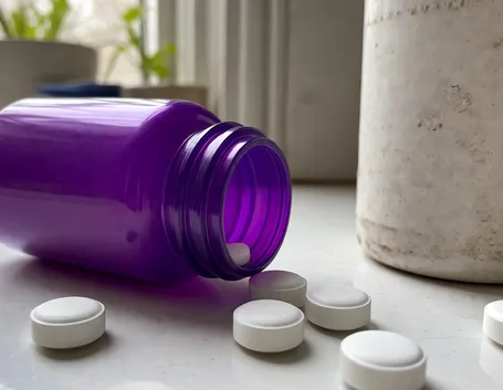 Contenitore aperto di farmaci