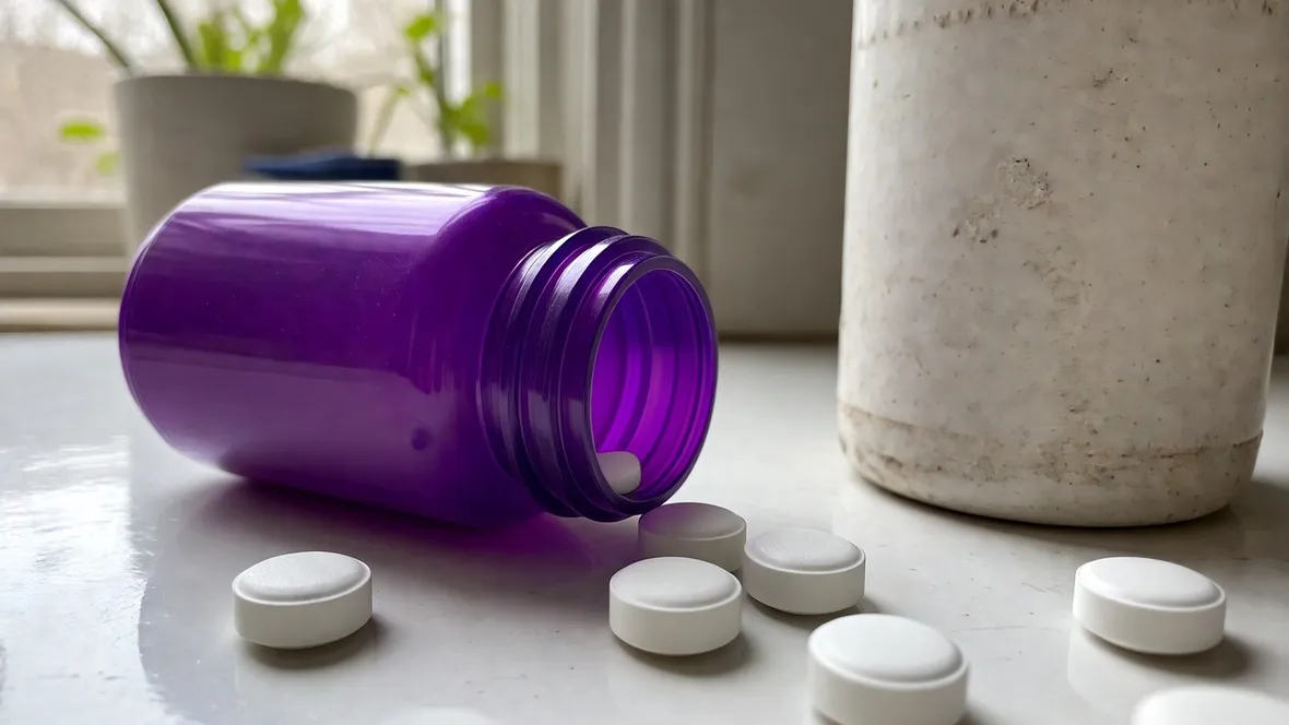 Contenitore aperto di farmaci