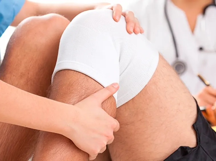 Atleta in medicazione