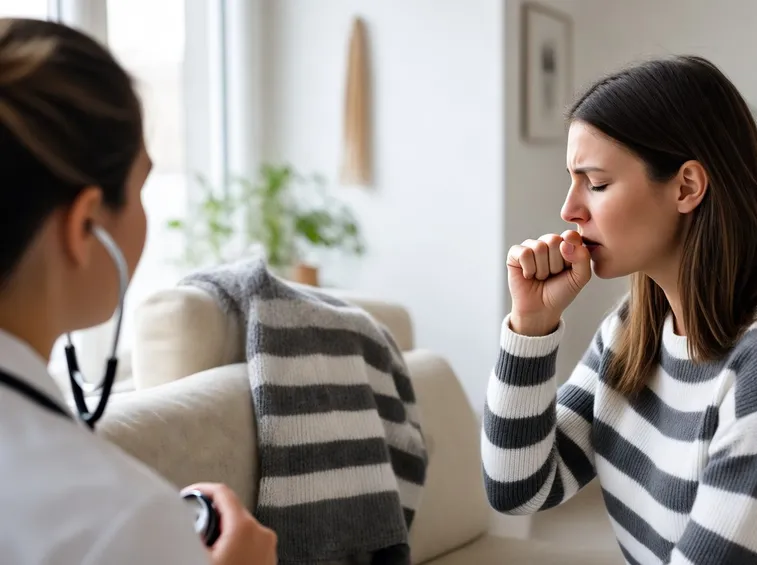 Visita medica alle spalle