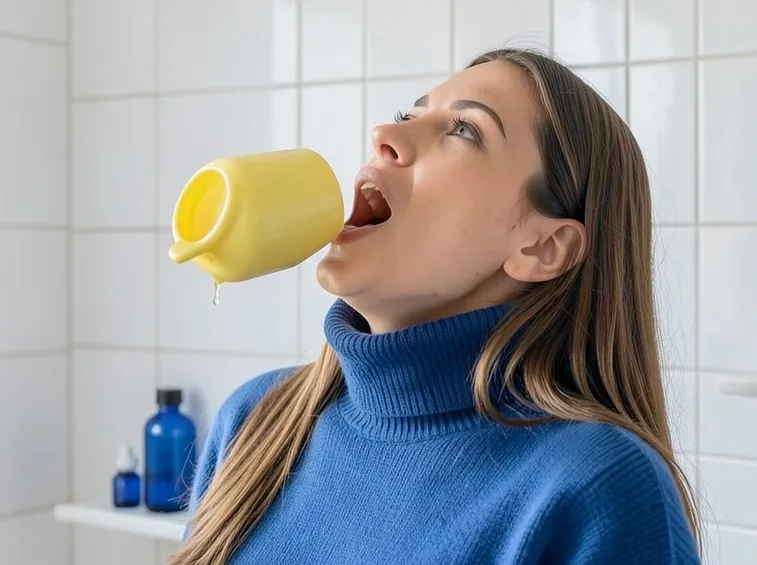 Gargarismi per trattare il catarro
