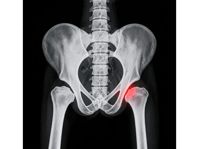 radiografia rottura del femore