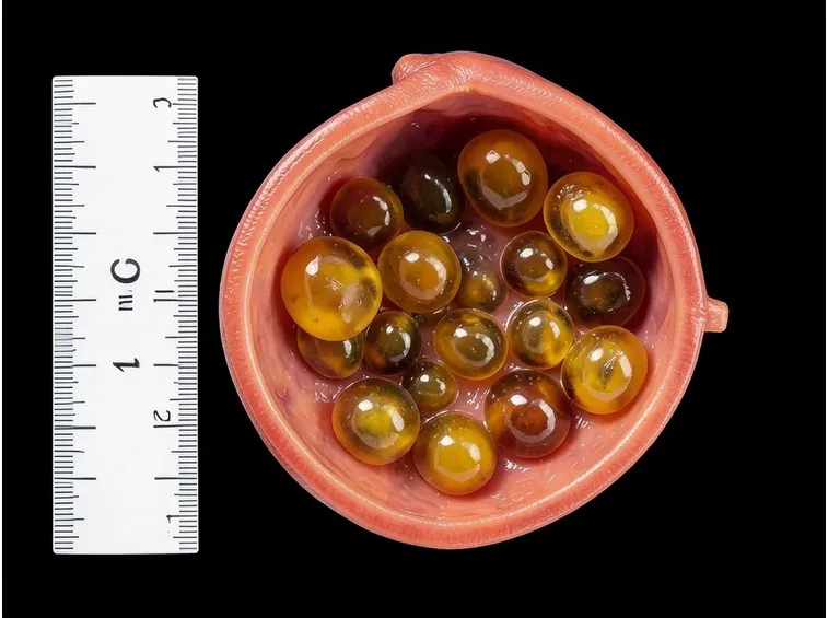 Esempio di calcoli biliari