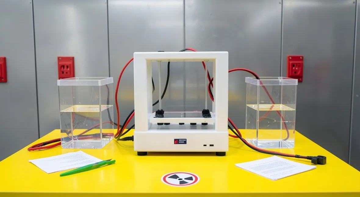 Attrezzatura da laboratorio per elettroforesi