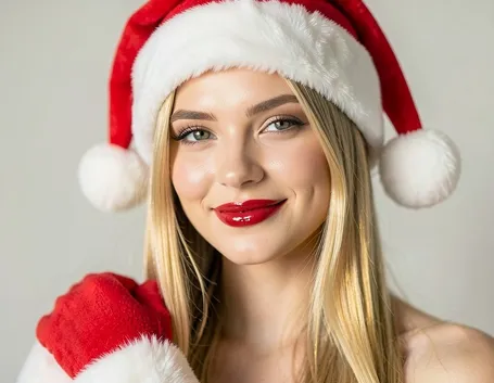 trucco per Natale 