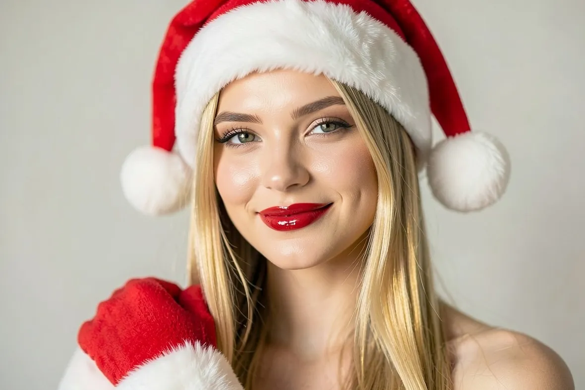 trucco per Natale 
