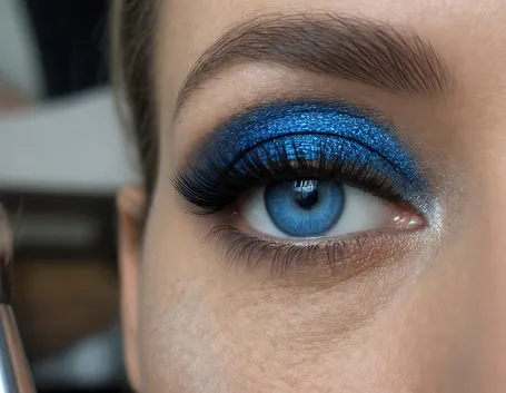 trucco per occhi azzurri