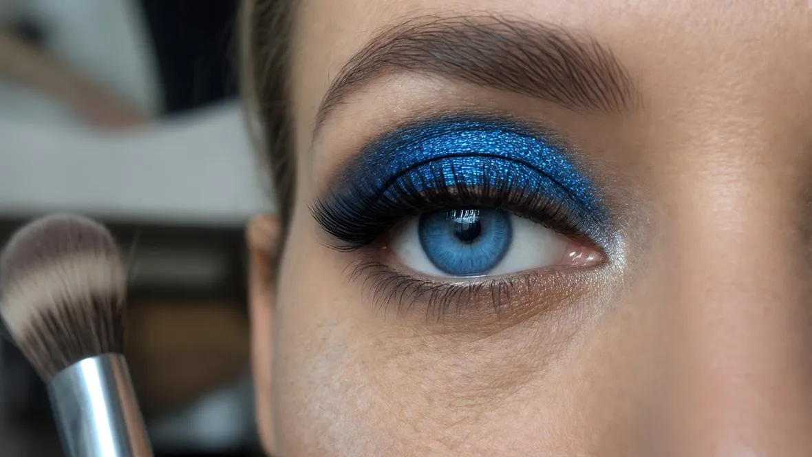 trucco per occhi azzurri